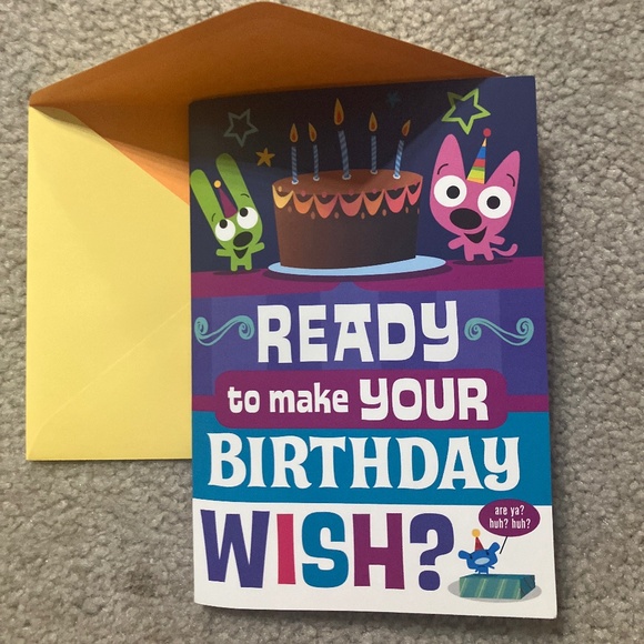 hoops&yoyo™️ - Shooting Star - Birthday Card w/ Sound and Lights - Picture 6 of 6